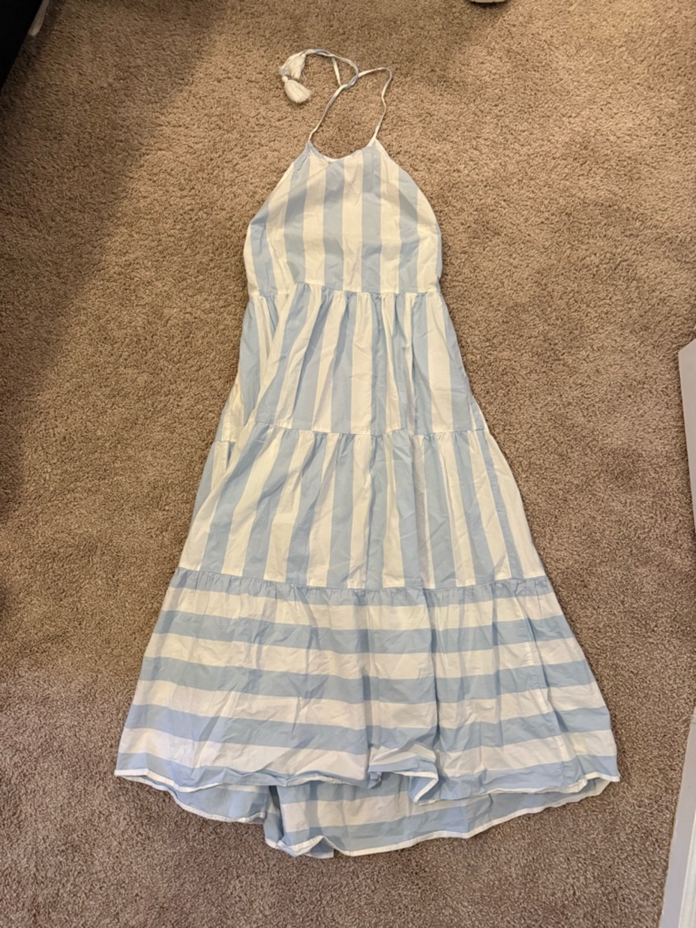Crown & Ivy Maxi Halter Dress | Size L